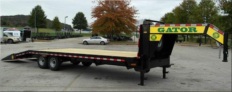Gooseneck flat bed trailer for sale14k  Harrison County, Kentucky